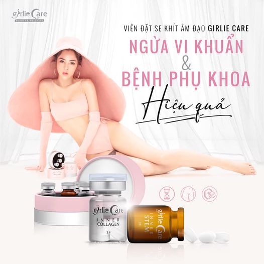  Viên đặt GIRLIECARE hỗ trợ điều trị viêm nhiễm, nấm ngứa 